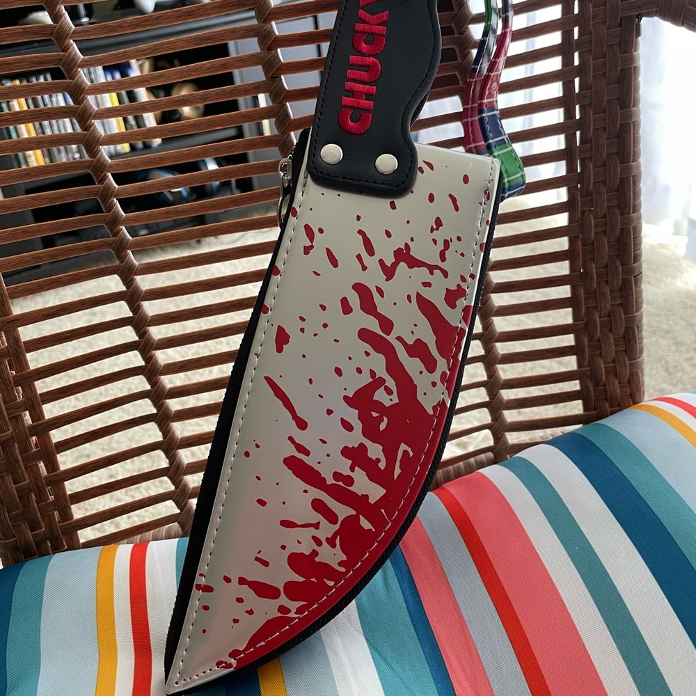 Chucky knife wristlet